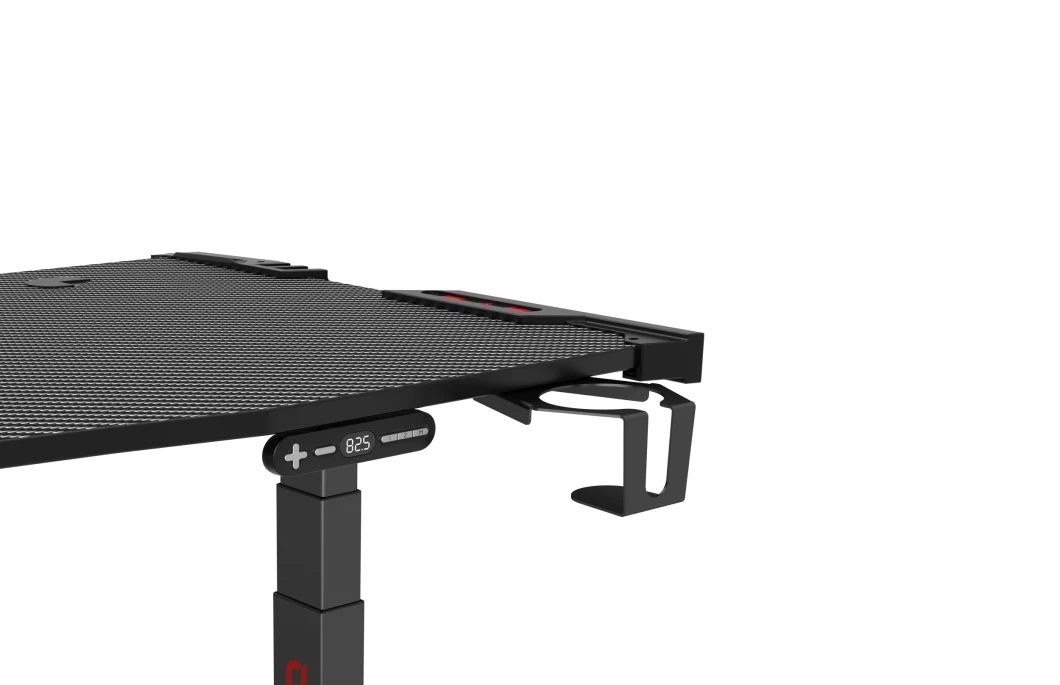 Jiecang Adjustable Stand Computer Table Desks L Shaped Sitting Standing Gaming Desk New