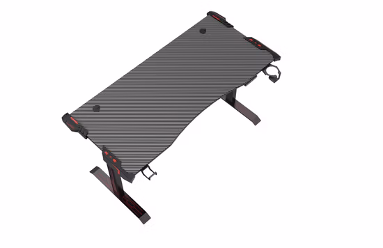 Jiecang Mesa de estudio Soporte de computadora de pie ajustable Escritorios de pie Escritorio de juegos barato OEM