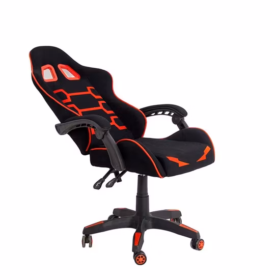 Silla giratoria ajustable para computadora de cuero deportivo, muebles de oficina, silla para juegos