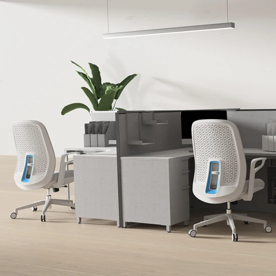 Personalización de muestra MID Back Executive Sillas de oficina ergonómicas modernas Tarea de malla Personal de oficina PC Juego giratorio Reposabrazos ajustable Silla de oficina Muebles